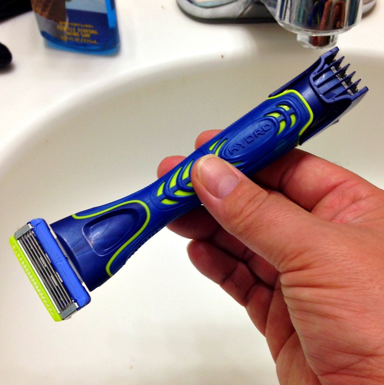 schick razor with trimmer