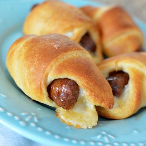 Pigs in store a blanket sausage